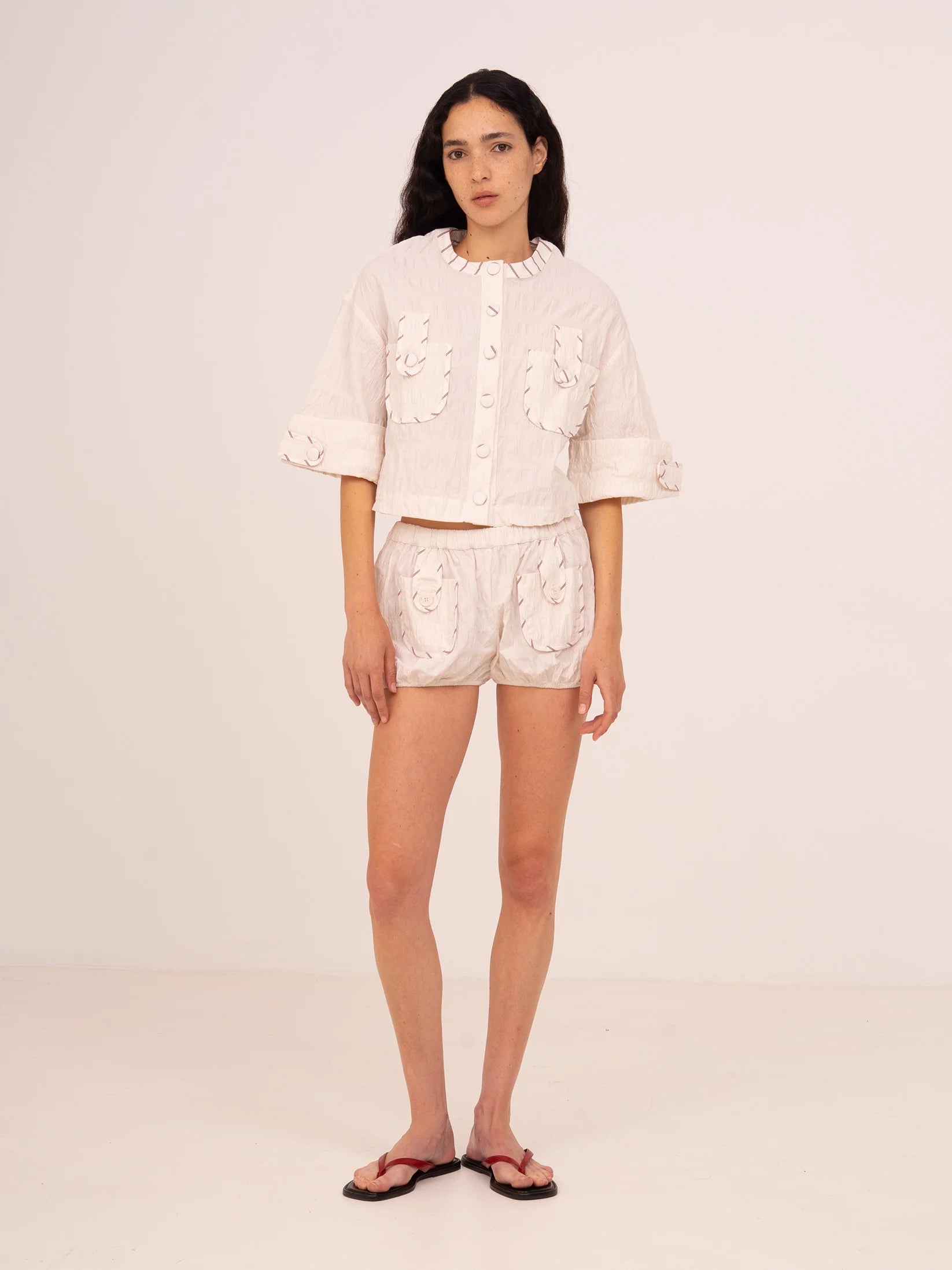 THE DUNE WHITE SHORTS  - VIA CARMEN SAYS | Only €69 | NOW AVAILABLE TO SHOP at IAMINHATELOVE 