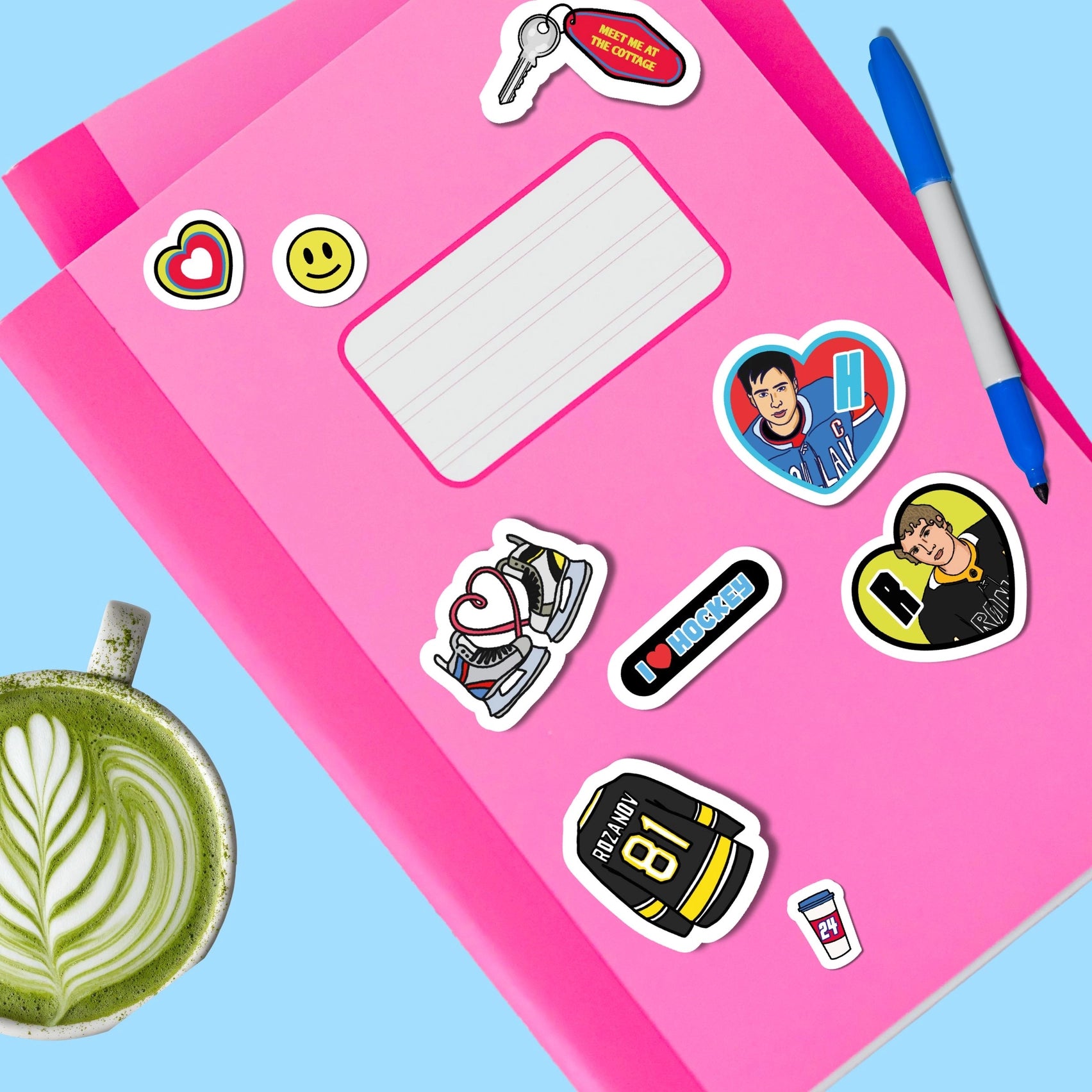 THE SHANE + ILYA 4EVER! STICKER SHEET  - VIA IAMINHATELOVE | Only €6 | NOW AVAILABLE TO SHOP at IAMINHATELOVE 