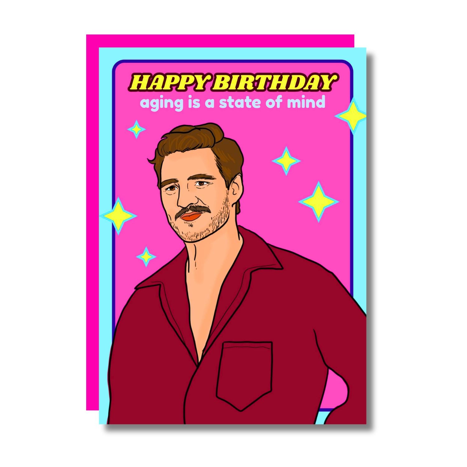 THE HAPPY BDAY, PEDRO 4EVER <3 GREETING CARD  - VIA IAMINHATELOVE | Only €4 | NOW AVAILABLE TO SHOP at IAMINHATELOVE 