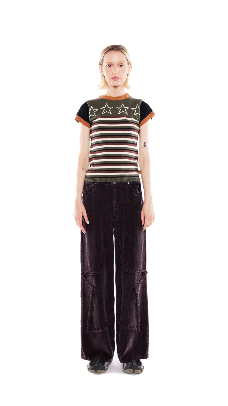 ASTRO KNITTED CROPPED BABY TEE  - VIA BASIC PLEASURE MODE | Only €41 | NOW AVAILABLE TO SHOP at IAMINHATELOVE