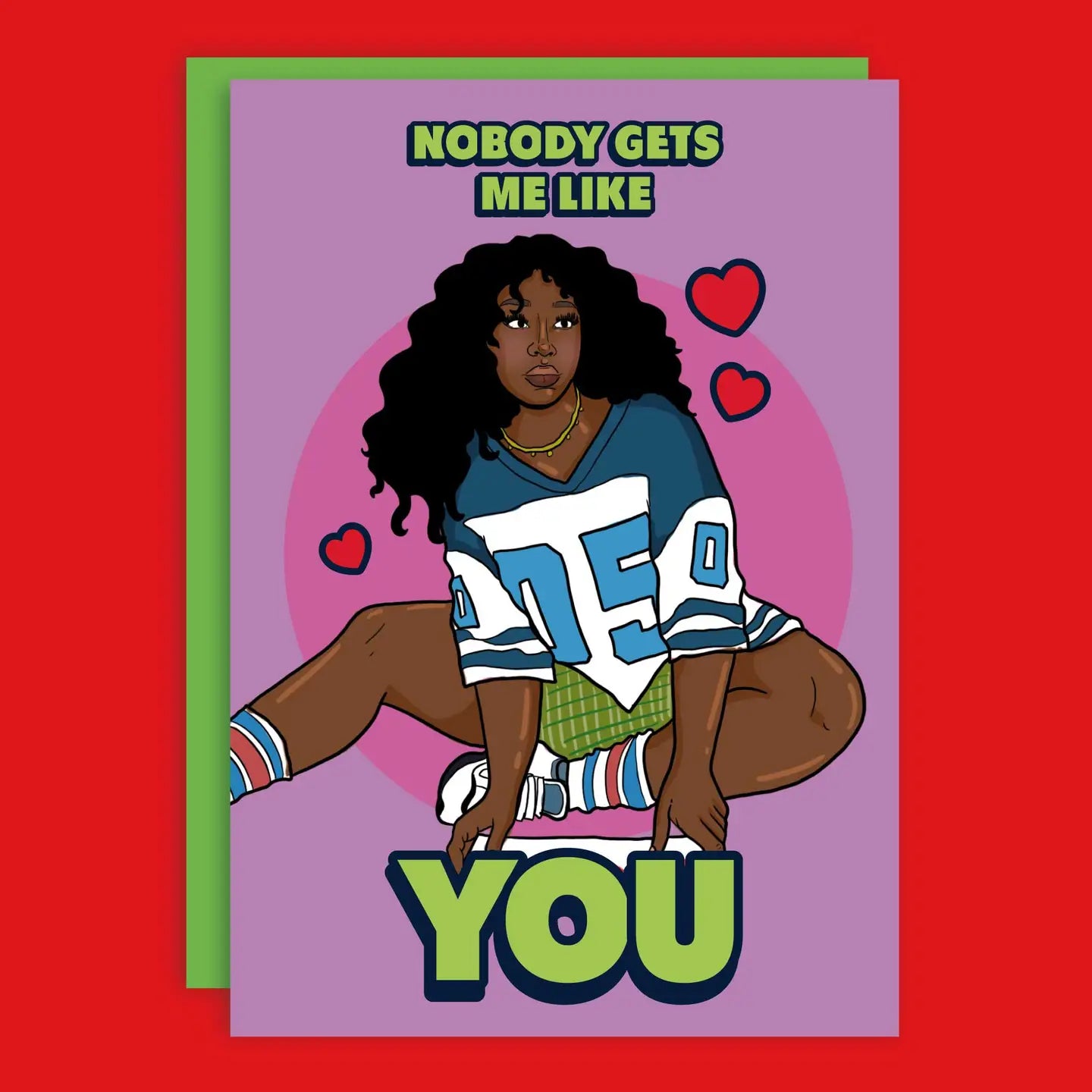 THE NOBODY GETS ME LIKE YOU GREETING CARD  - VIA IAMINHATELOVE | Only €4 | NOW AVAILABLE TO SHOP at IAMINHATELOVE 