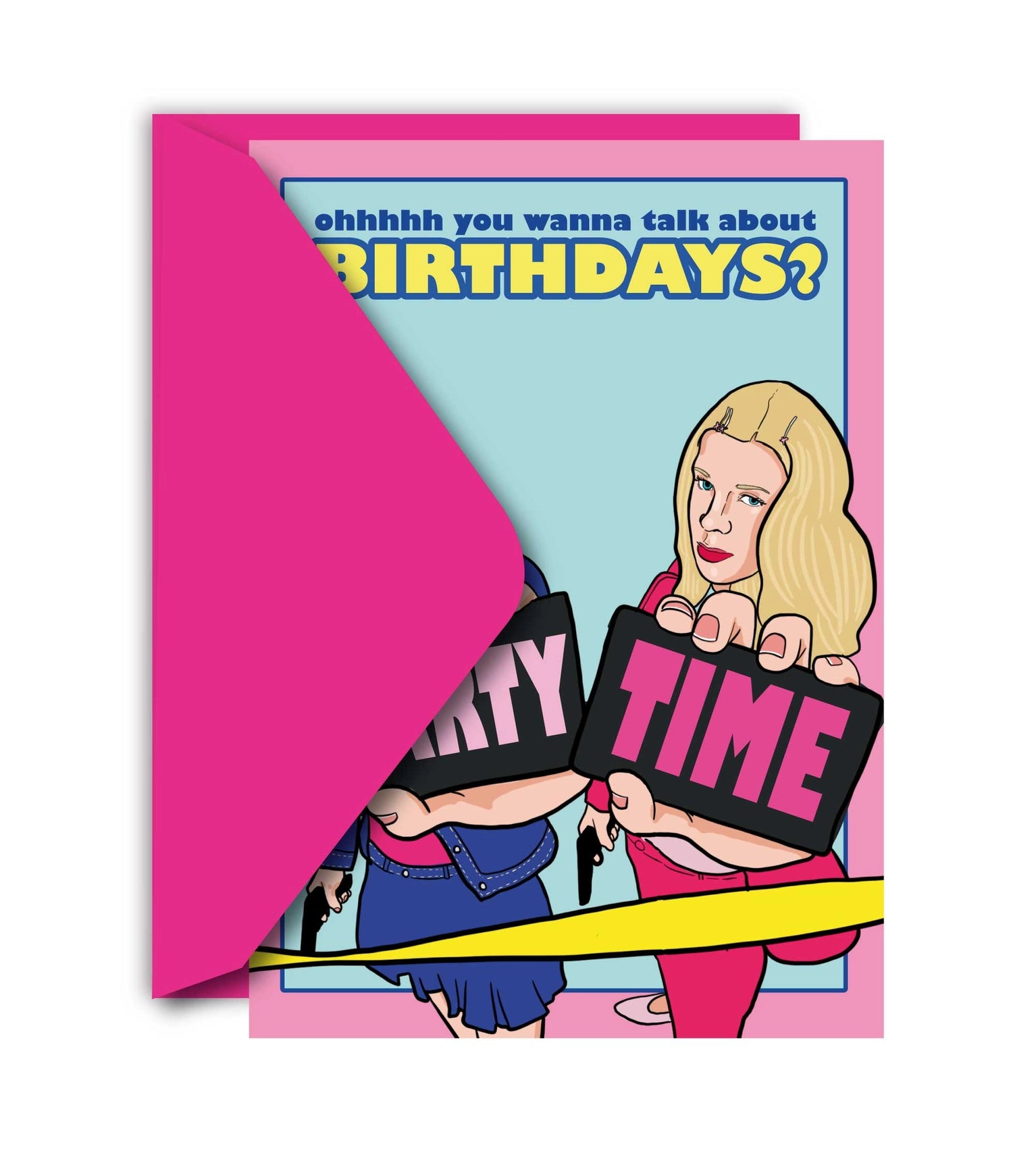 THE WHITE CHICKS 4EVER! GREETING CARD  - VIA IAMINHATELOVE | Only €4 | NOW AVAILABLE TO SHOP at IAMINHATELOVE 