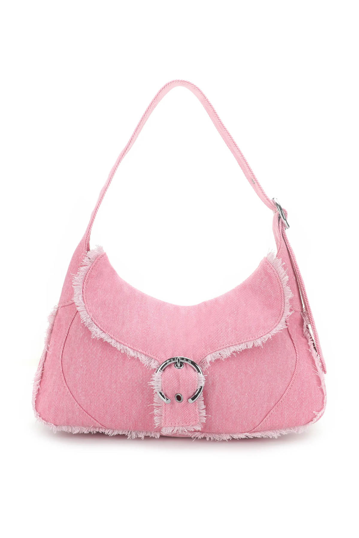 THE RECYCLED THEA SHOULDER BAG - PINK DENIM  - VIA SILFEN | Only €69 | NOW AVAILABLE TO SHOP at IAMINHATELOVE