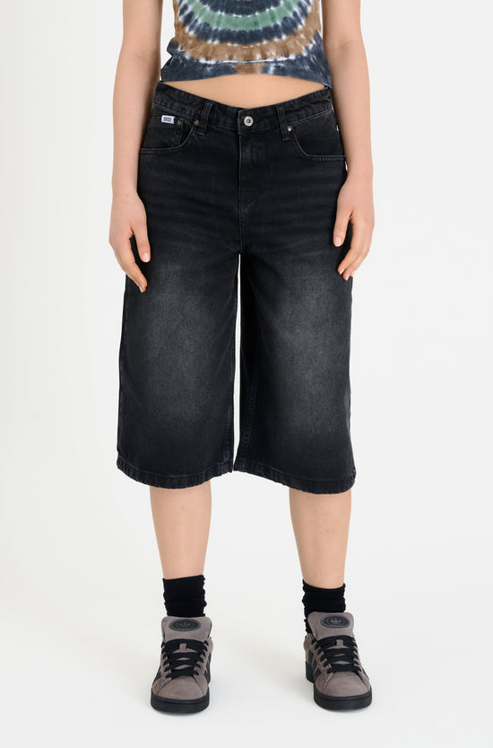 THE RELEASE SHORT - JORTS IN CHARCOAL  - VIA THE RAGGED PRIEST | Only €63 | NOW AVAILABLE TO SHOP at IAMINHATELOVE