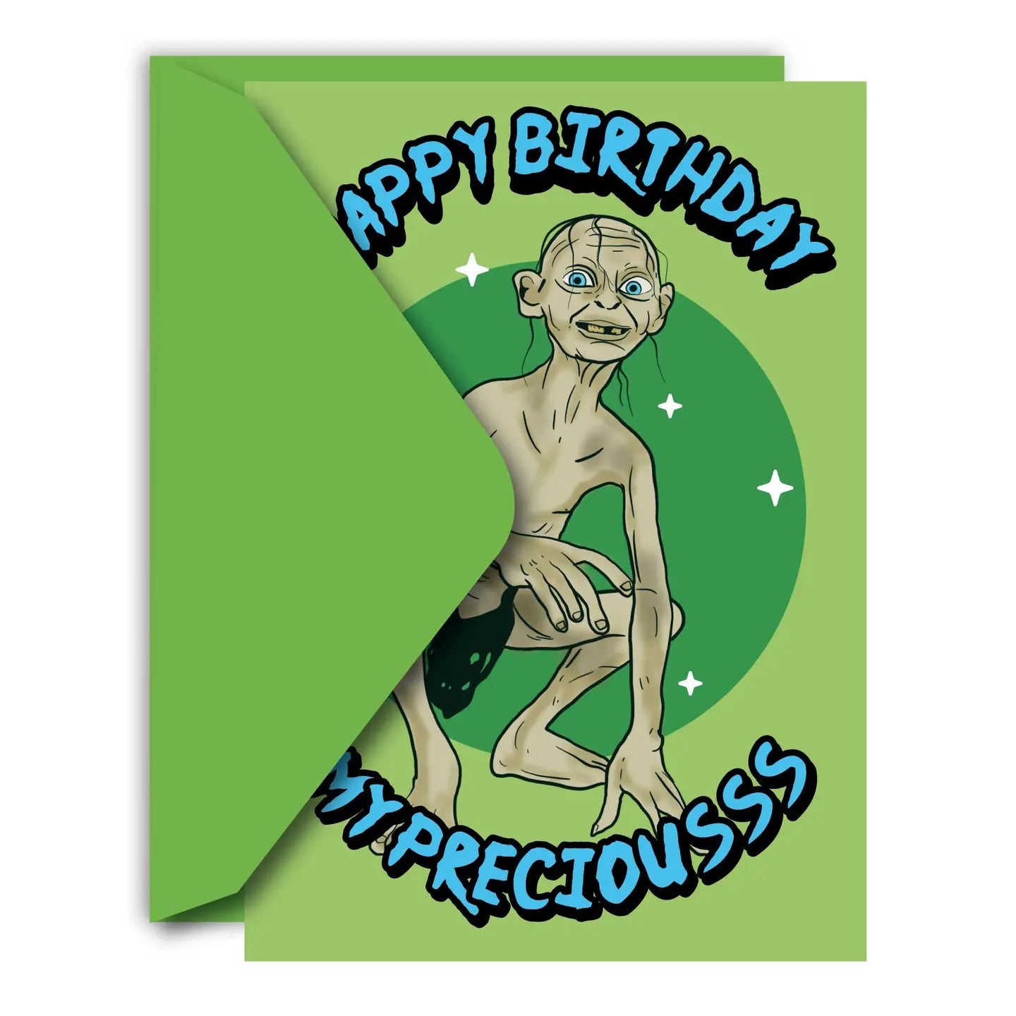 THE MY PRECIOUS! GREETING CARD  - VIA IAMINHATELOVE | Only €4 | NOW AVAILABLE TO SHOP at IAMINHATELOVE 