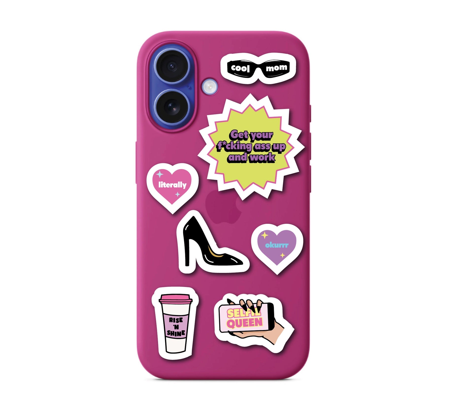 THE KEEPING UP WITH! STICKER SHEET  - VIA IAMINHATELOVE | Only €6 | NOW AVAILABLE TO SHOP at IAMINHATELOVE 