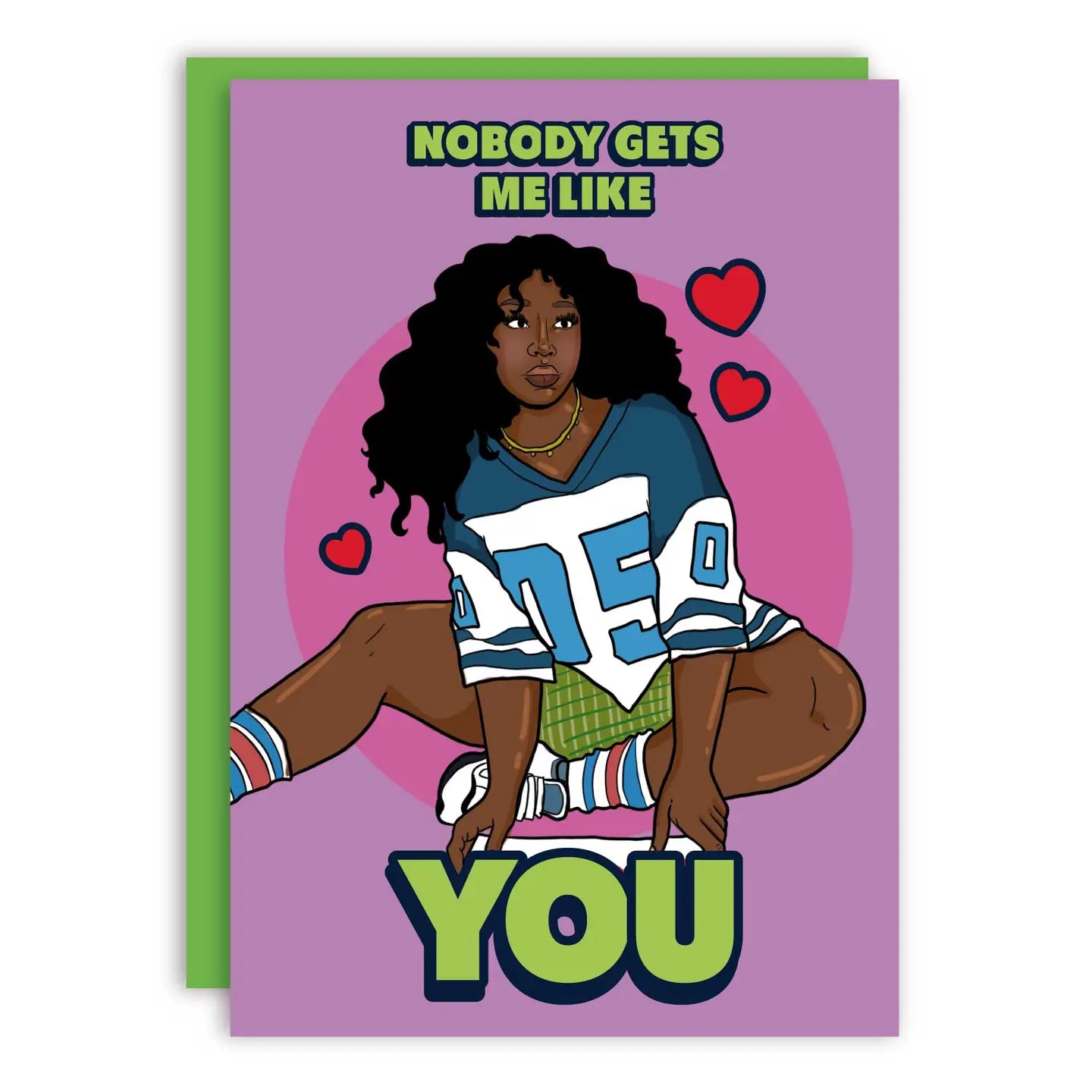 THE NOBODY GETS ME LIKE YOU GREETING CARD  - VIA IAMINHATELOVE | Only €4 | NOW AVAILABLE TO SHOP at IAMINHATELOVE 