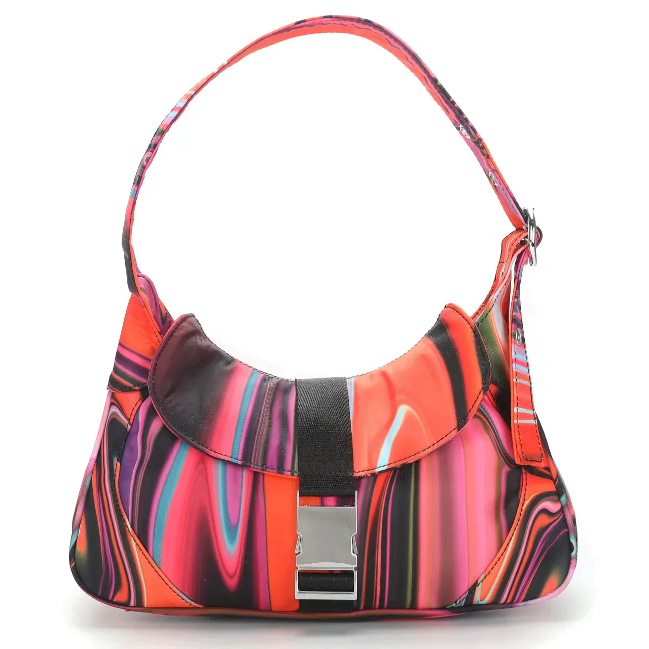 THE THEA SHOULDER BAG - ORANGE RAIN  - VIA SILFEN | Only €72 | NOW AVAILABLE TO SHOP at IAMINHATELOVE