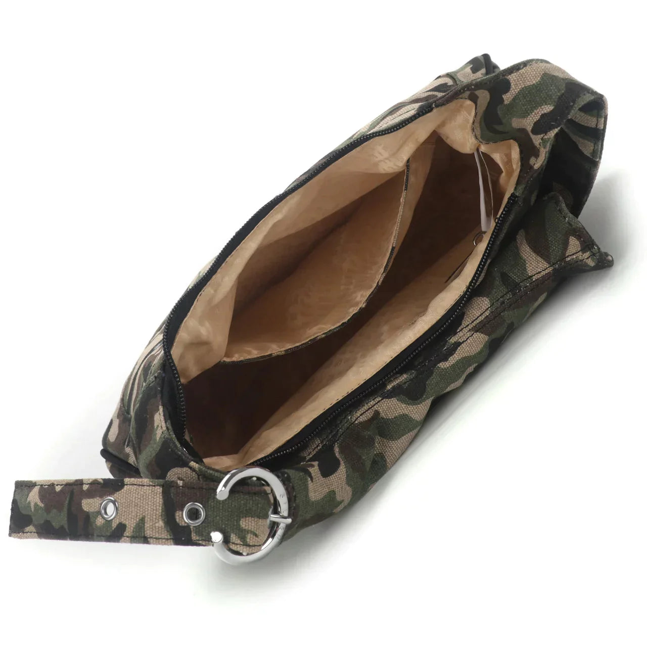 THE THEA SHOULDER BAG - CAMOUFLAGE GREEN  - VIA SILFEN | Only €72 | NOW AVAILABLE TO SHOP at IAMINHATELOVE