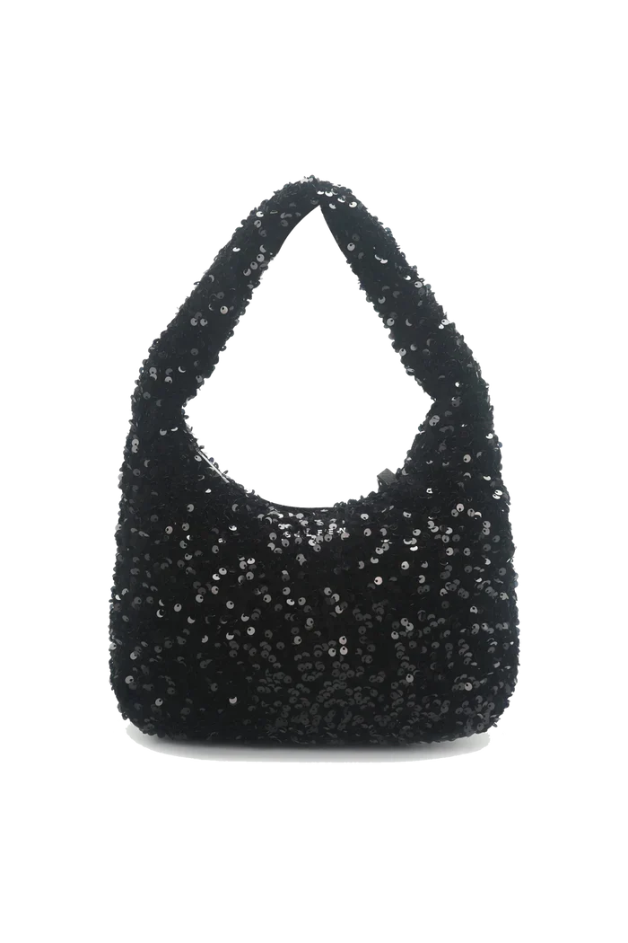 THE SOFIA PADDED SEQUIN SHOULDER BAG - EXCLUSIVE Bags from SILFEN - Just €70! SHOP NOW AT IAMINHATELOVE BOTH IN STORE FOR CYPRUS AND ONLINE WORLDWIDE @ IAMINHATELOVE.COM