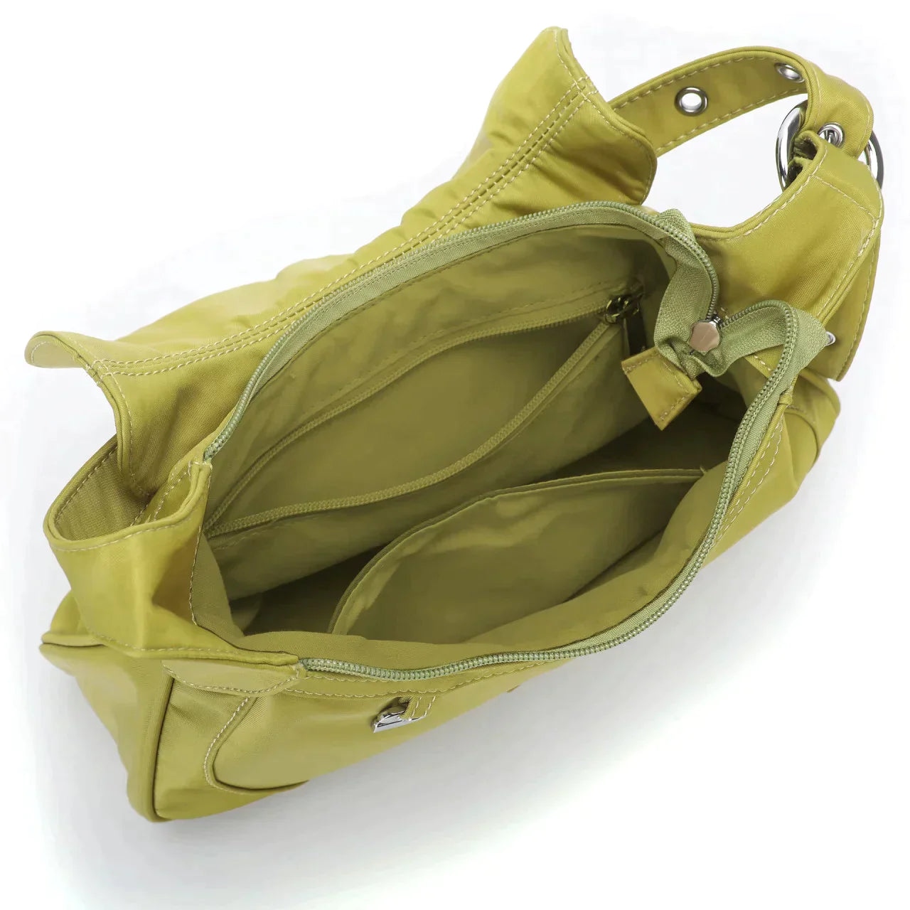 THE THEA SHOULDER BAG - OLIVE GREEN  - VIA SILFEN | Only €69 | NOW AVAILABLE TO SHOP at IAMINHATELOVE
