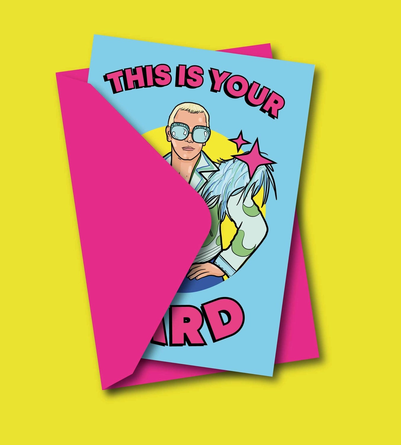 THE <3 THIS IS YOUR CARD! GREETING CARD  - VIA IAMINHATELOVE | Only €4 | NOW AVAILABLE TO SHOP at IAMINHATELOVE 