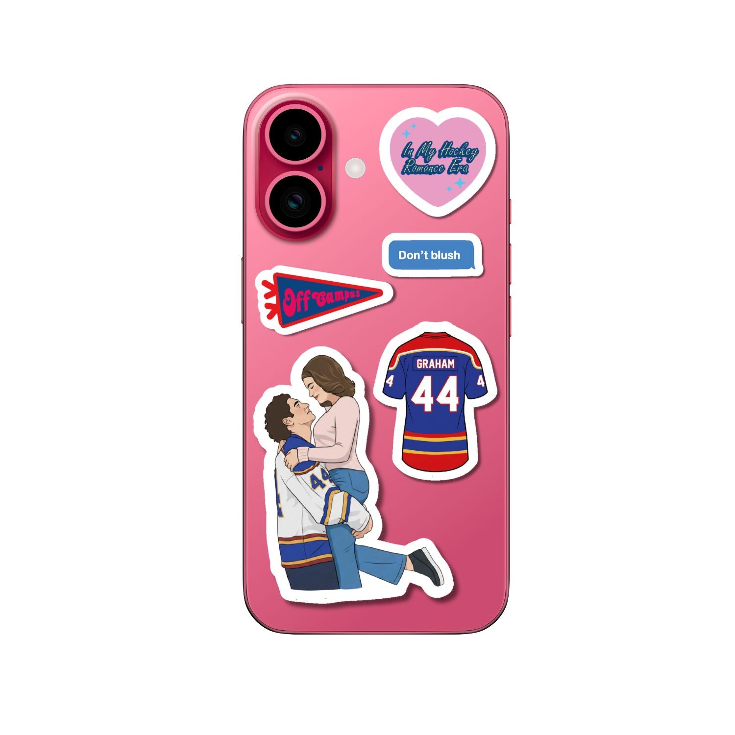 THE SWEET CHERRY PIE! HOCKEY ROMANCE  STICKER SHEET  - VIA IAMINHATELOVE | Only €6 | NOW AVAILABLE TO SHOP at IAMINHATELOVE 