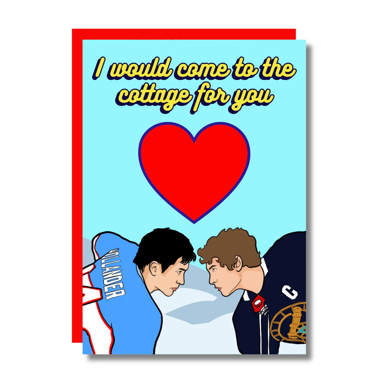 THE COME TO THE COTTAGE <3 GREETING CARD  - VIA IAMINHATELOVE | Only €4 | NOW AVAILABLE TO SHOP at IAMINHATELOVE 