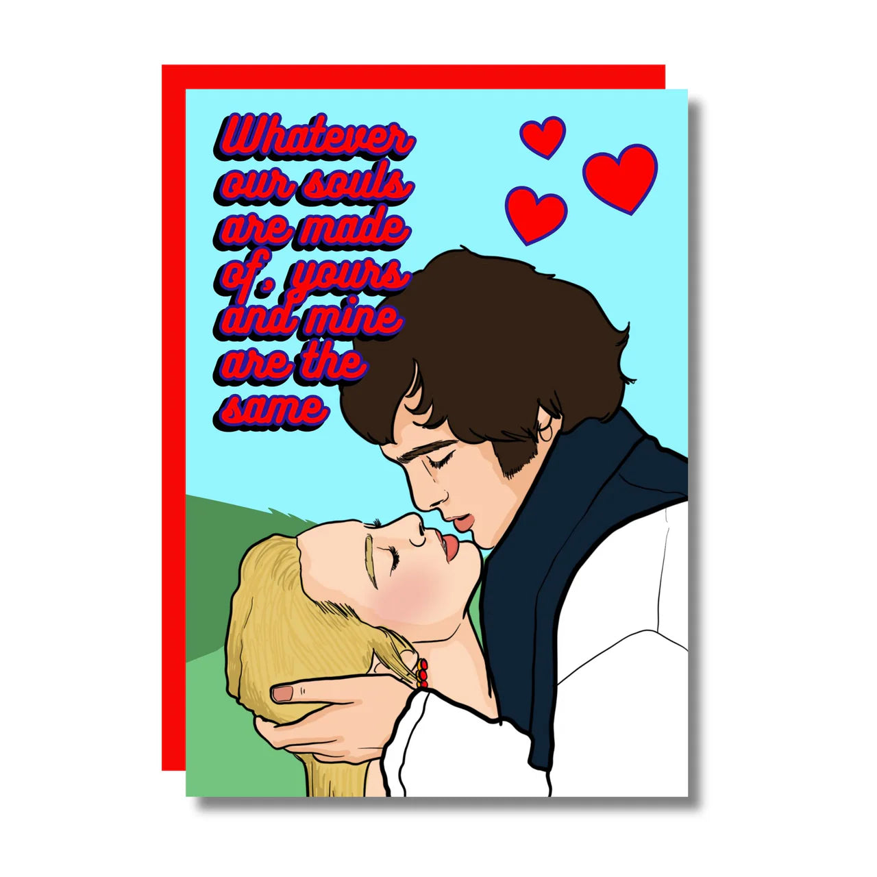 THE WHATEVER OUR SOULS ARE MADE 4 GREETING CARD  - VIA IAMINHATELOVE | Only €4 | NOW AVAILABLE TO SHOP at IAMINHATELOVE 