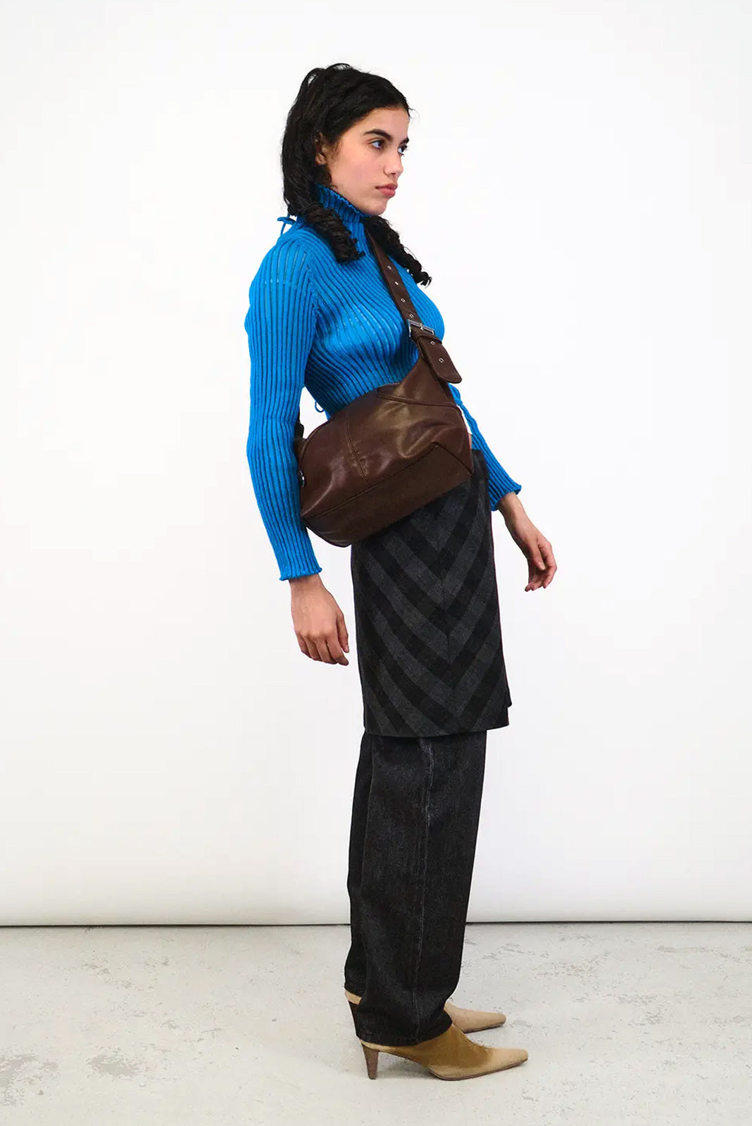 THE JOAN SHOULDER BAG - COCOA BROWN  - VIA SILFEN STUDIO | Only €79 | NOW AVAILABLE TO SHOP at IAMINHATELOVE 