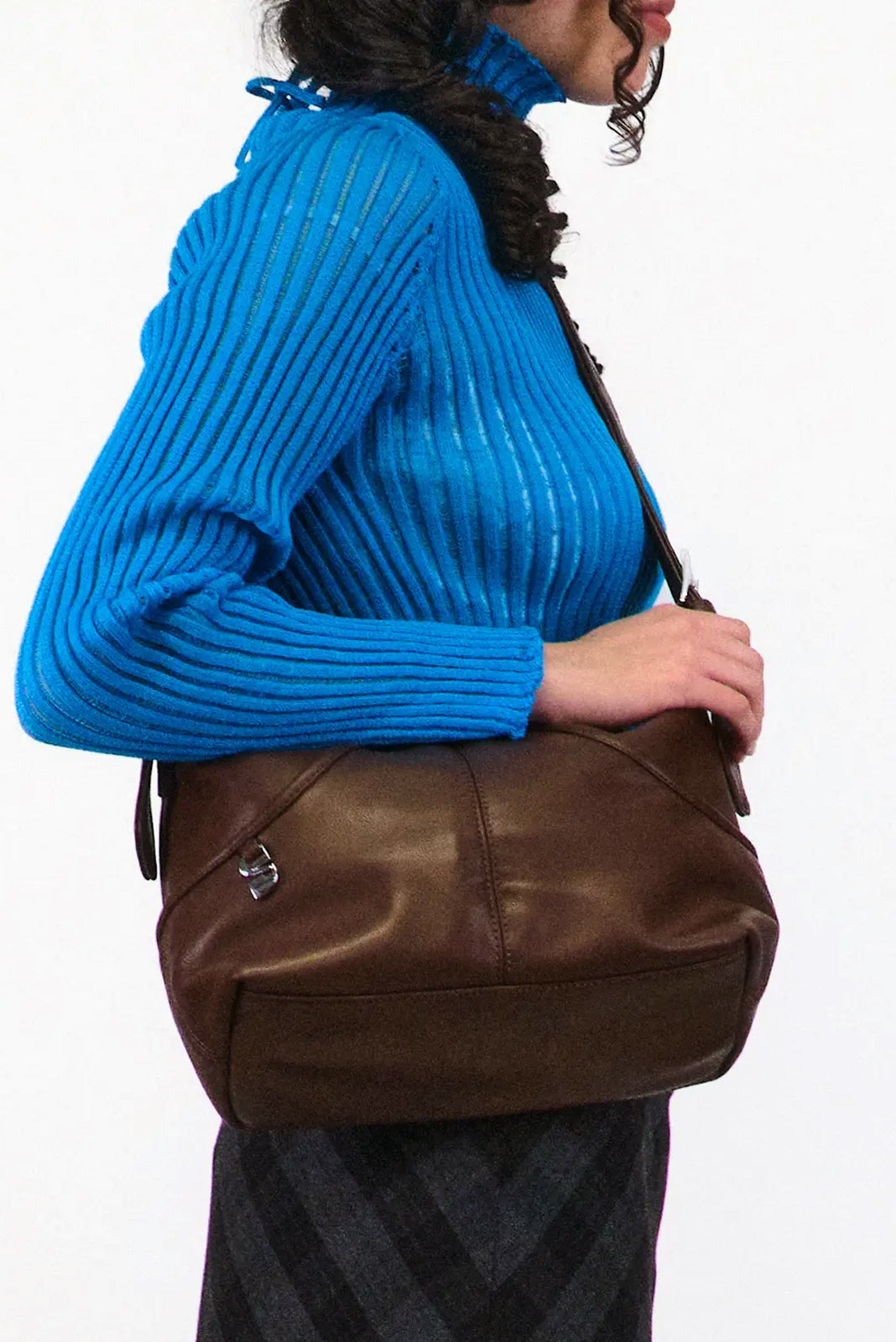 THE JOAN SHOULDER BAG - COCOA BROWN  - VIA SILFEN STUDIO | Only €79 | NOW AVAILABLE TO SHOP at IAMINHATELOVE 