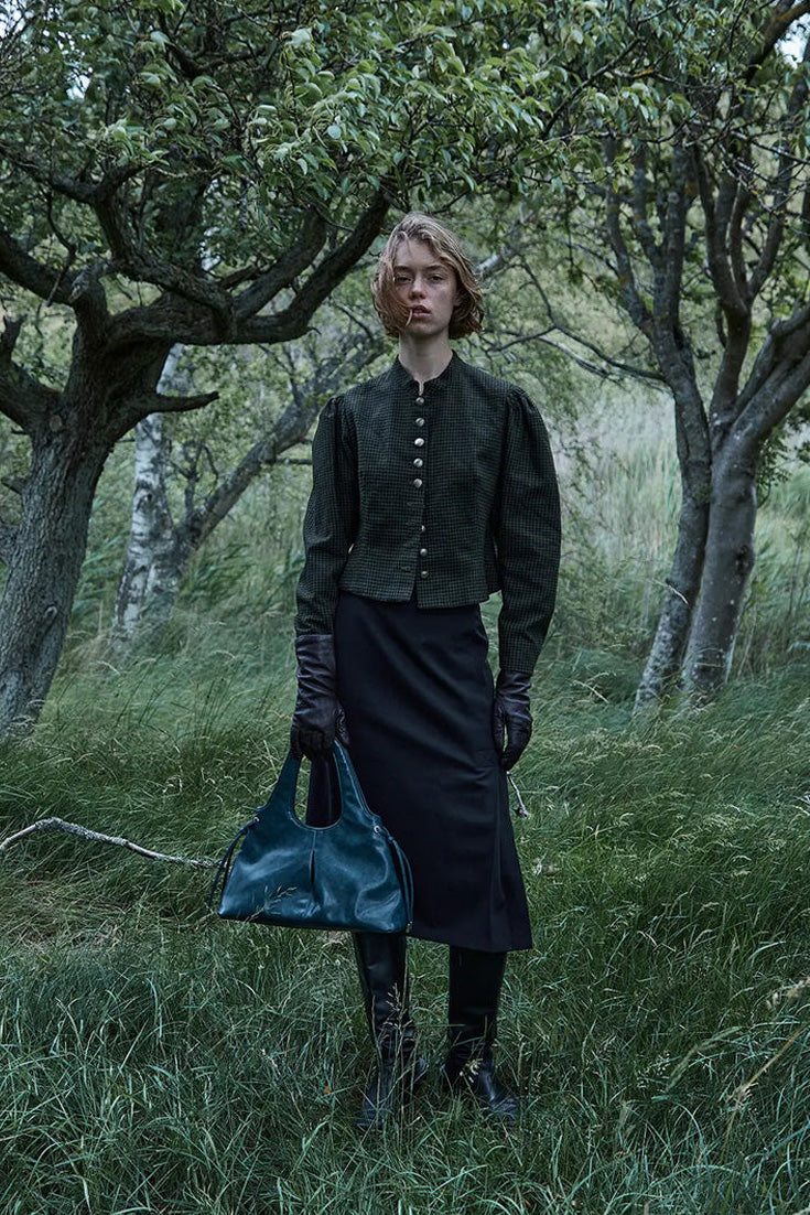THE CORA BAG - DEEP TEAL  - VIA SILFEN STUDIO | Only €79 | NOW AVAILABLE TO SHOP at IAMINHATELOVE 