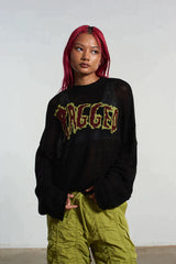 THE FINE LOGO KNIT - EXCLUSIVE Knitwear from THE RAGGED PRIEST - Just $86! SHOP NOW AT IAMINHATELOVE BOTH IN STORE FOR CYPRUS AND ONLINE WORLDWIDE