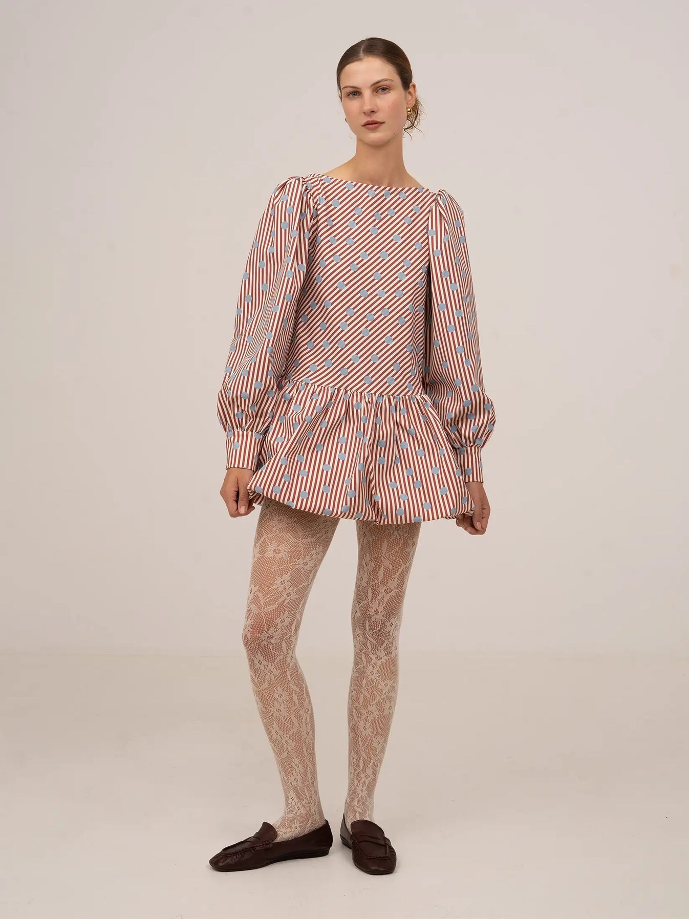 THE DOLL RED STRIPED MINI DRESS  - VIA CARMEN SAYS | Only €86 | NOW AVAILABLE TO SHOP at IAMINHATELOVE 