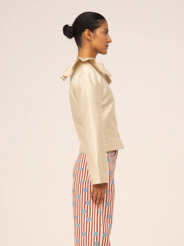 THE CLOWN CREAM SPARKLE JACKET  - VIA CARMEN SAYS | Only €88 | NOW AVAILABLE TO SHOP at IAMINHATELOVE 