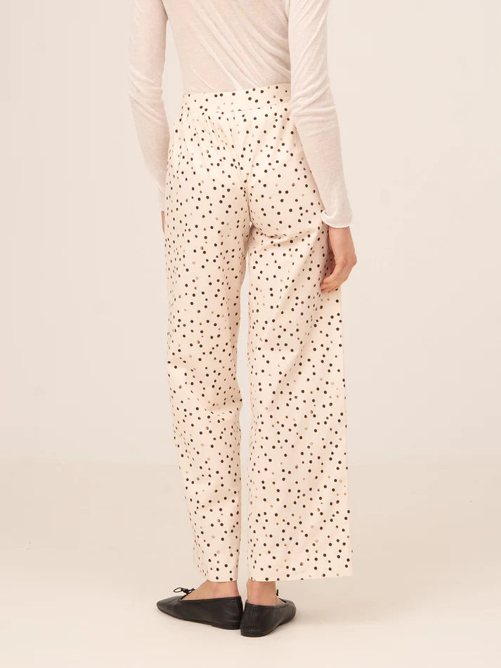 THE CREAM POLKA DOT FUJI PANTS  - VIA CARMEN SAYS | Only €73 | NOW AVAILABLE TO SHOP at IAMINHATELOVE 