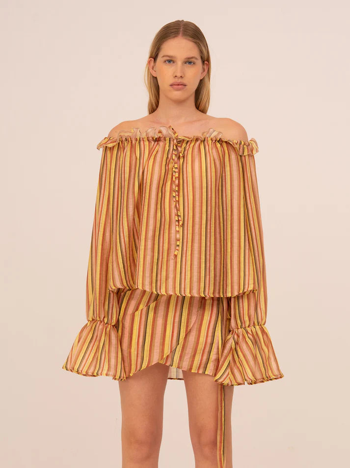 THE ZEST STRIPED BLOUSE  - VIA CARMEN SAYS | Only €78 | NOW AVAILABLE TO SHOP at IAMINHATELOVE 