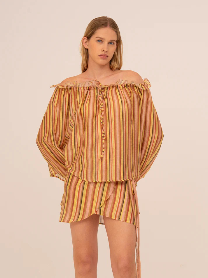 THE ZEST STRIPED BLOUSE  - VIA CARMEN SAYS | Only €78 | NOW AVAILABLE TO SHOP at IAMINHATELOVE 