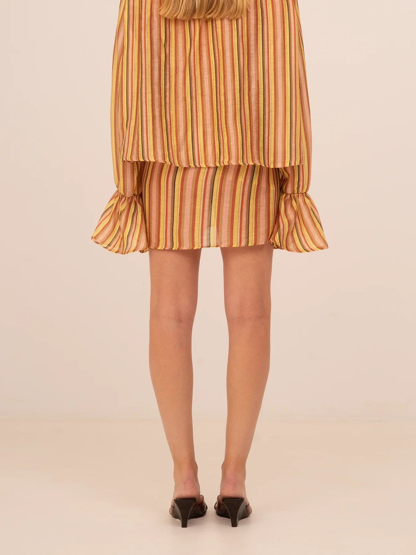 THE ZEST STRIPED MINI SCARF WRAP SKIRT  - VIA CARMEN SAYS | Only €49 | NOW AVAILABLE TO SHOP at IAMINHATELOVE 