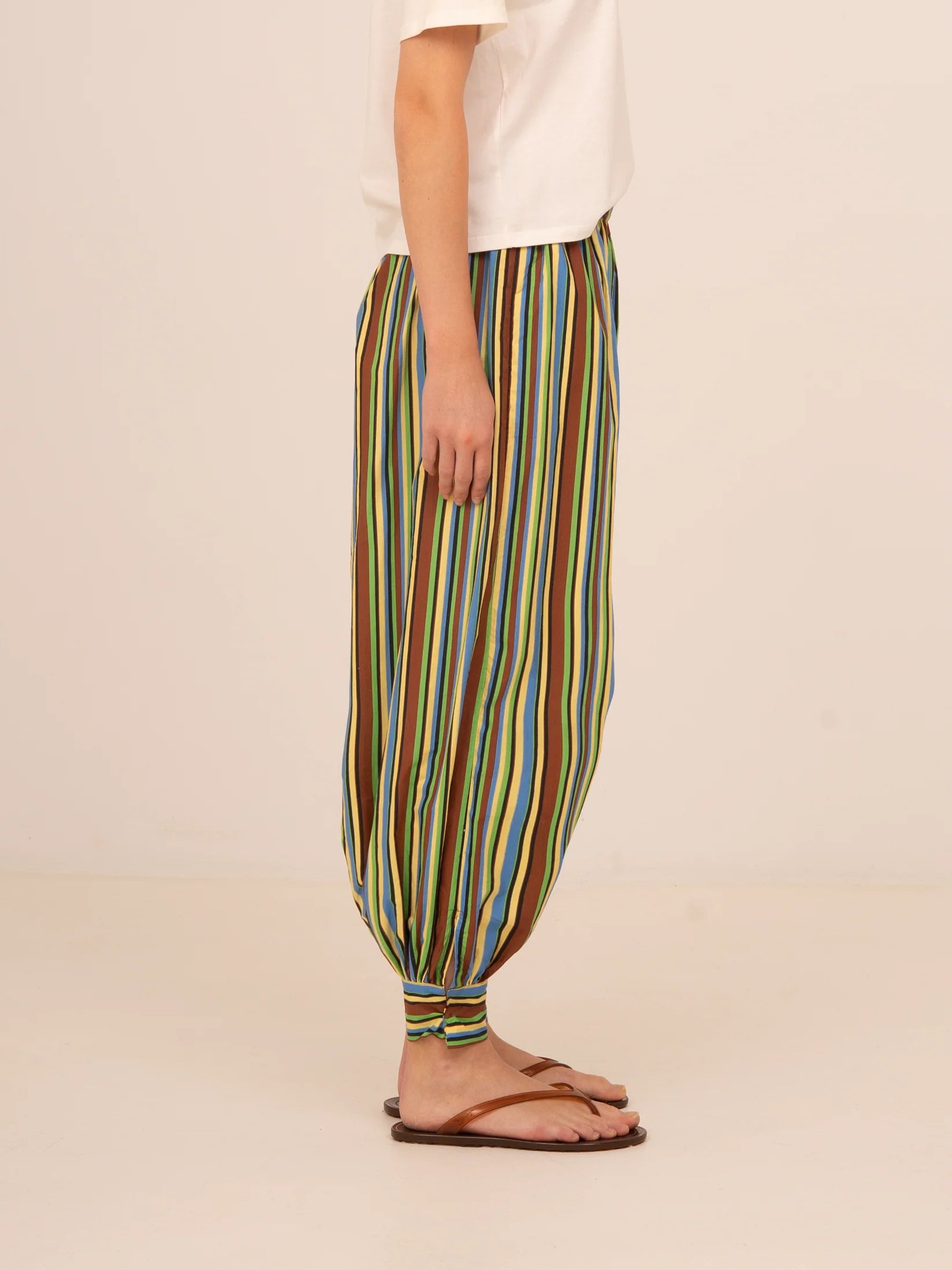 THE CALA STRIPED TROUSERS  - VIA CARMEN SAYS | Only €79 | NOW AVAILABLE TO SHOP at IAMINHATELOVE 