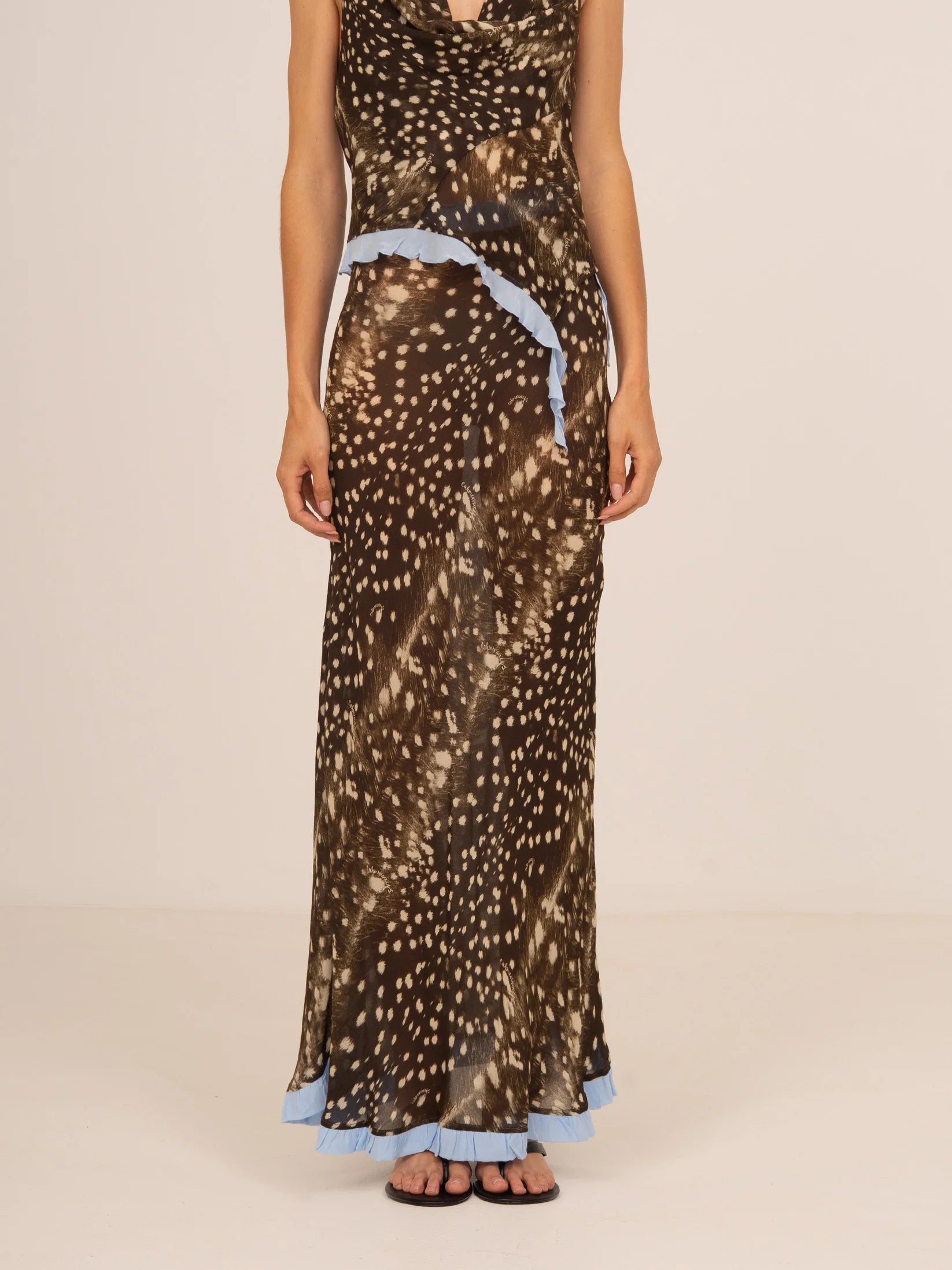 THE ICE NOIR ANIMAL PRINT SKIRT  - VIA CARMEN SAYS | Only €85 | NOW AVAILABLE TO SHOP at IAMINHATELOVE 