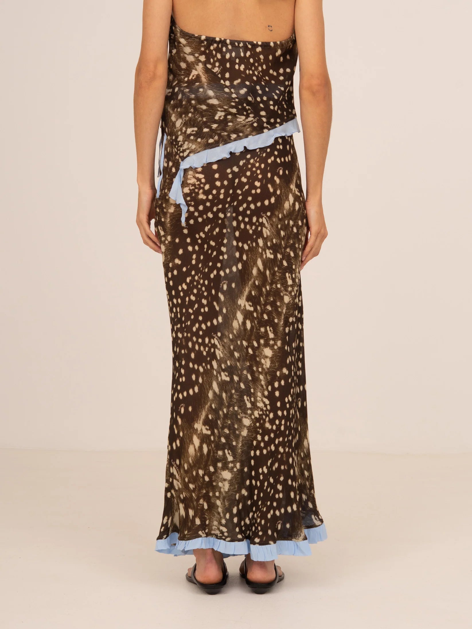 THE ICE NOIR ANIMAL PRINT SKIRT  - VIA CARMEN SAYS | Only €85 | NOW AVAILABLE TO SHOP at IAMINHATELOVE 
