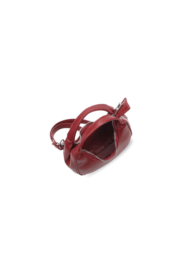 THE MINI MONA BAG CHARM - BURGUNDY  - VIA SILFEN STUDIO | Only €24 | NOW AVAILABLE TO SHOP at IAMINHATELOVE 