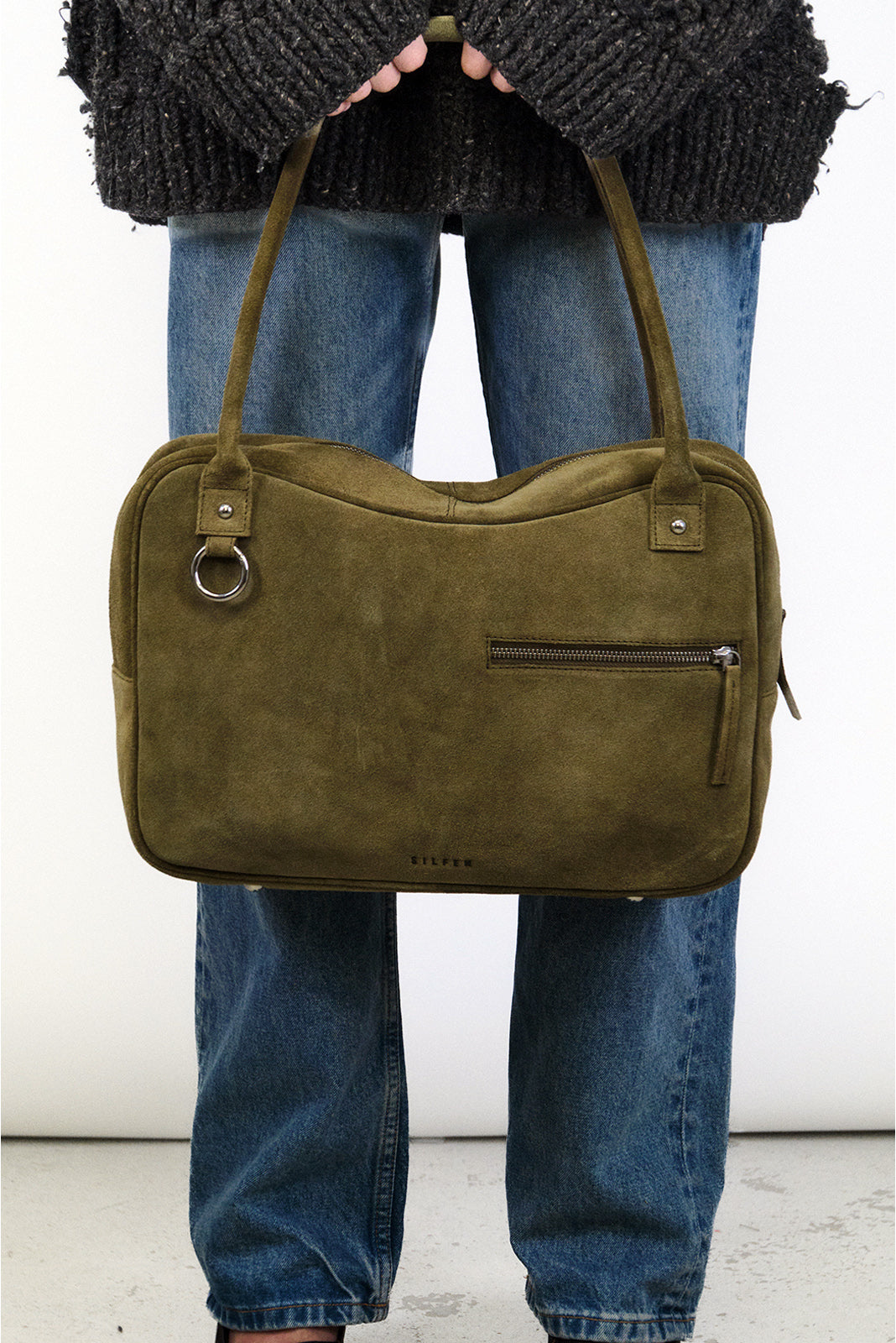 THE JANE BAG - SAGE GREEN  - VIA SILFEN STUDIO | Only €149 | NOW AVAILABLE TO SHOP at IAMINHATELOVE 