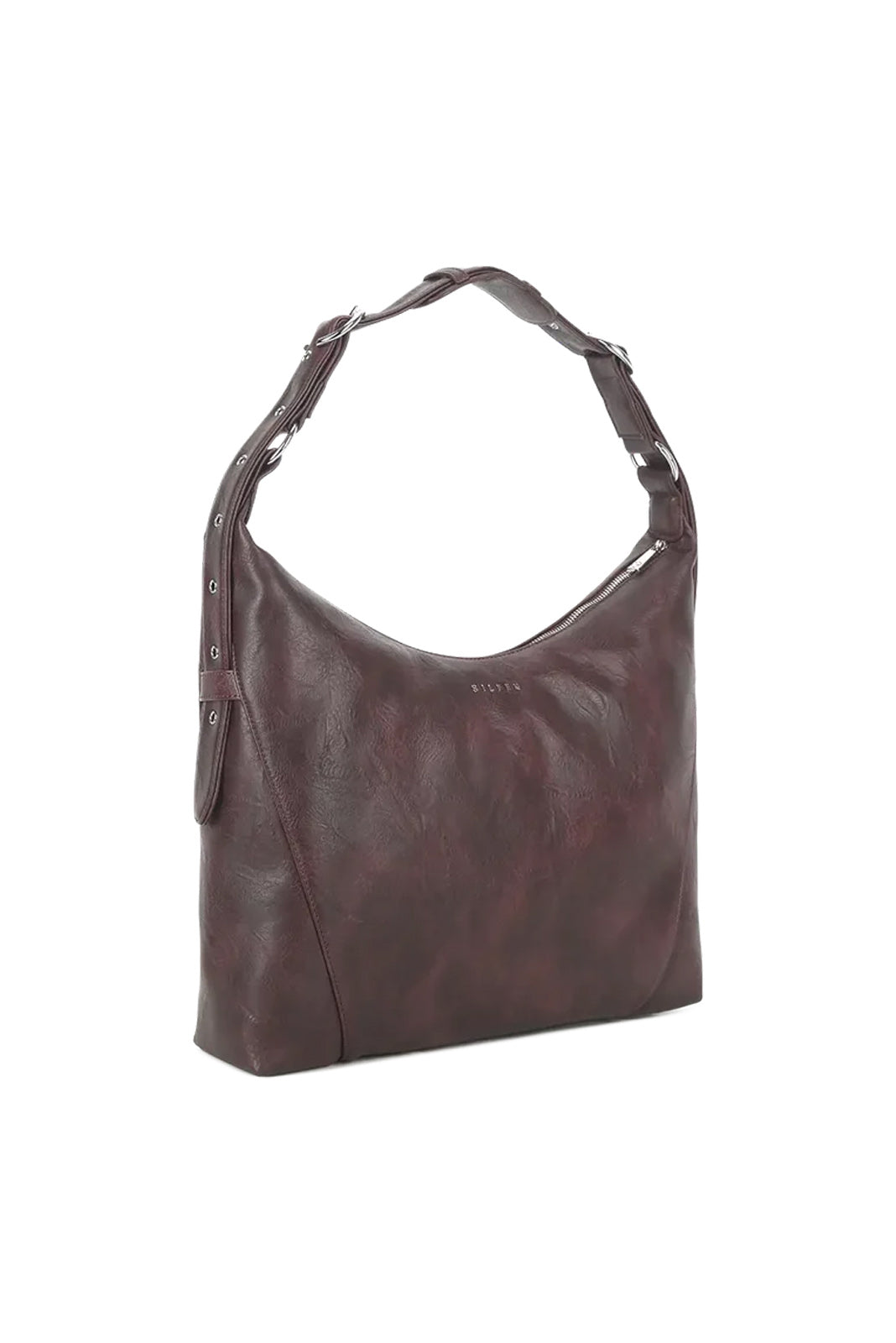 THE ELLIE CROSSBODY BAG - PLUM  - VIA SILFEN STUDIO | Only €99 | NOW AVAILABLE TO SHOP at IAMINHATELOVE 
