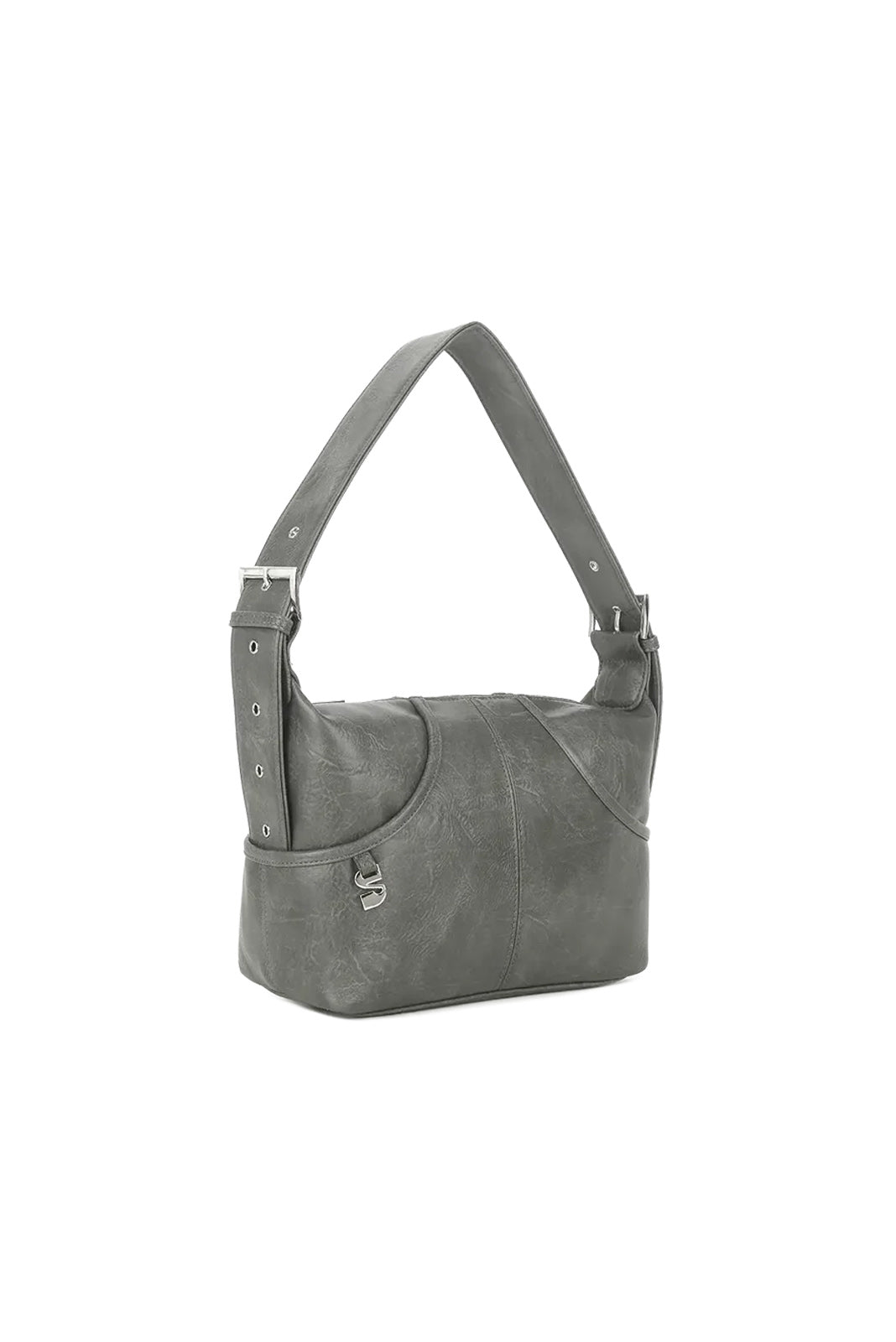 THE JOAN SHOULDER BAG - GRAVEL  - VIA SILFEN STUDIO | Only €79 | NOW AVAILABLE TO SHOP at IAMINHATELOVE 