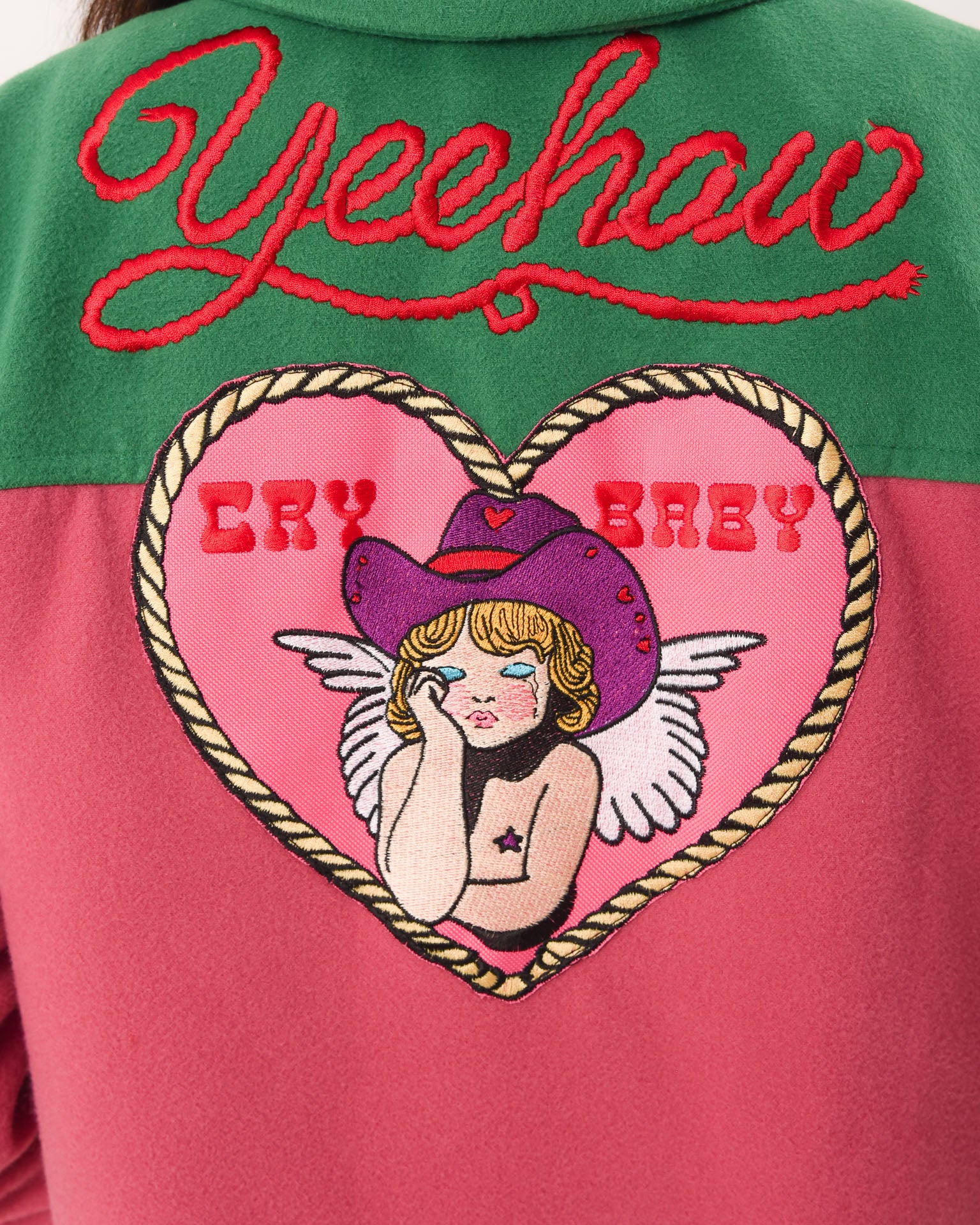 THE WHO DOES SHE THINK SHE IS” JACKET  - VIA OVARY GANG | Only €170 | NOW AVAILABLE TO SHOP at IAMINHATELOVE 