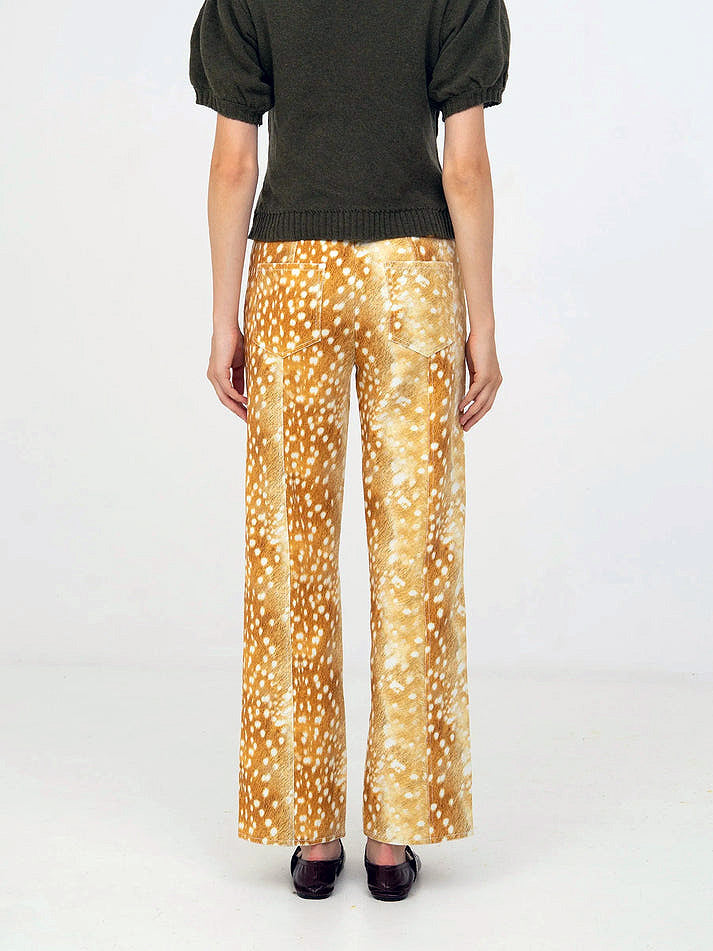 THE OH! DEER PRINT DENIM  - VIA CARMEN SAYS | Only €86 | NOW AVAILABLE TO SHOP at IAMINHATELOVE 