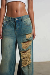 THE DISTRESSED GOLIATH DENIM - EXCLUSIVE Denim from THE RAGGED PRIEST - Just $86! SHOP NOW AT IAMINHATELOVE BOTH IN STORE FOR CYPRUS AND ONLINE WORLDWIDE