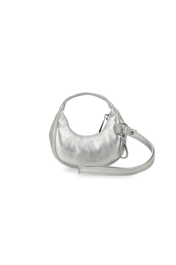 THE MINI MONA BAG CHARM - SILVER  - VIA SILFEN STUDIO | Only €24 | NOW AVAILABLE TO SHOP at IAMINHATELOVE 