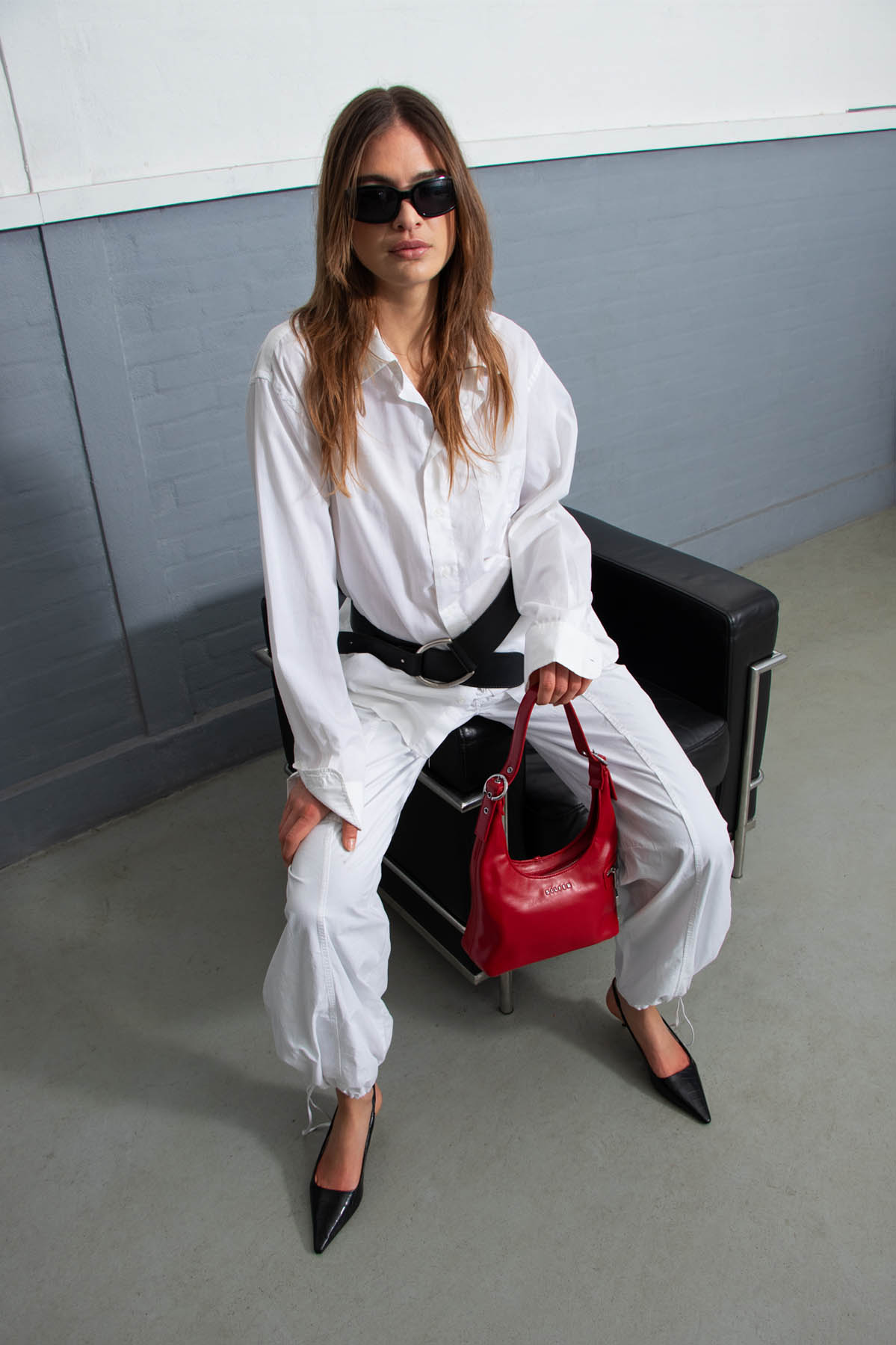 THE LOTTA SHOULDER BAG IN VEGAN LEATHER / WINE RED HUE  - VIA SILFEN | Only €79.99 | NOW AVAILABLE TO SHOP at IAMINHATELOVE