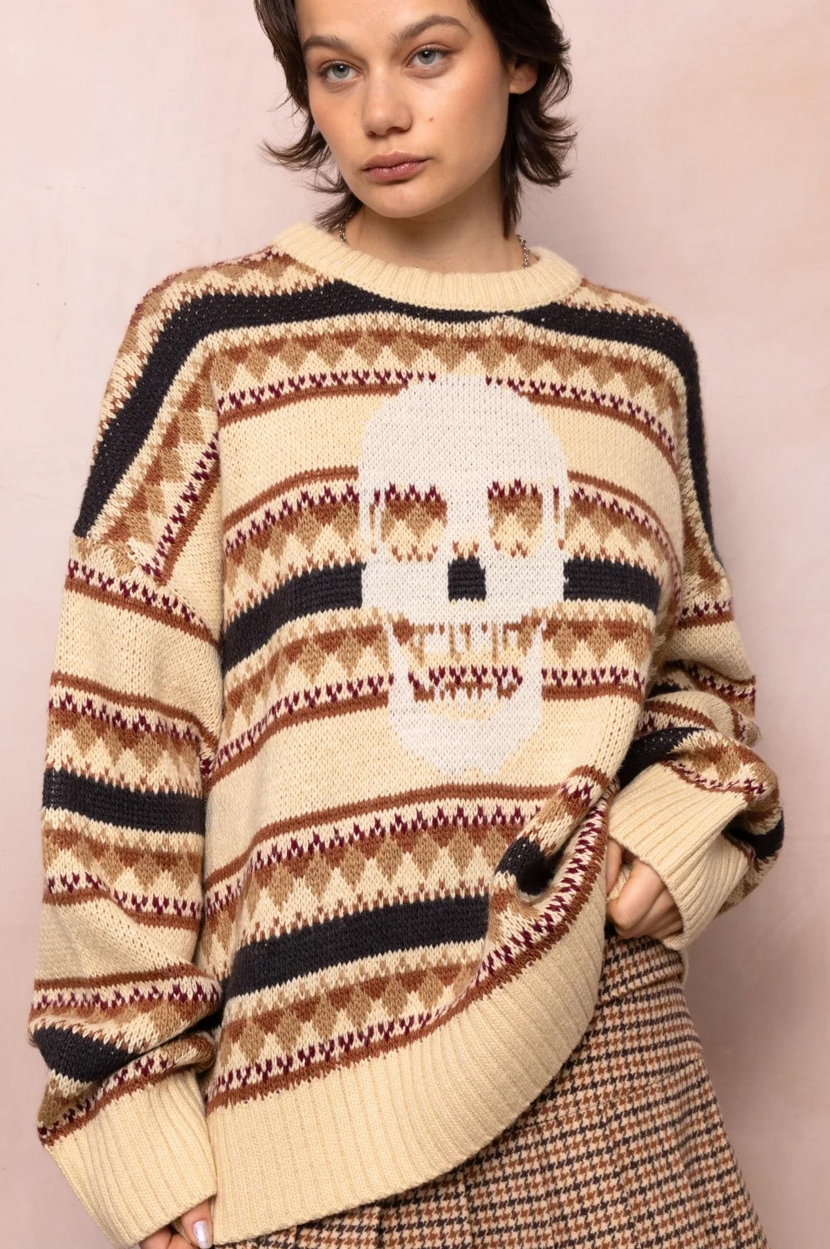 THE FAIR SKULL UNISEX KNIT  - VIA THE RAGGED PRIEST | Only €104 | NOW AVAILABLE TO SHOP at IAMINHATELOVE 