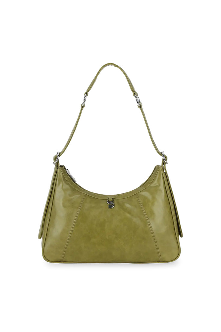 THE FILIPPA CROSSBODY BAG - MOSS GREEN  - VIA SILFEN STUDIO | Only €79 | NOW AVAILABLE TO SHOP at IAMINHATELOVE 