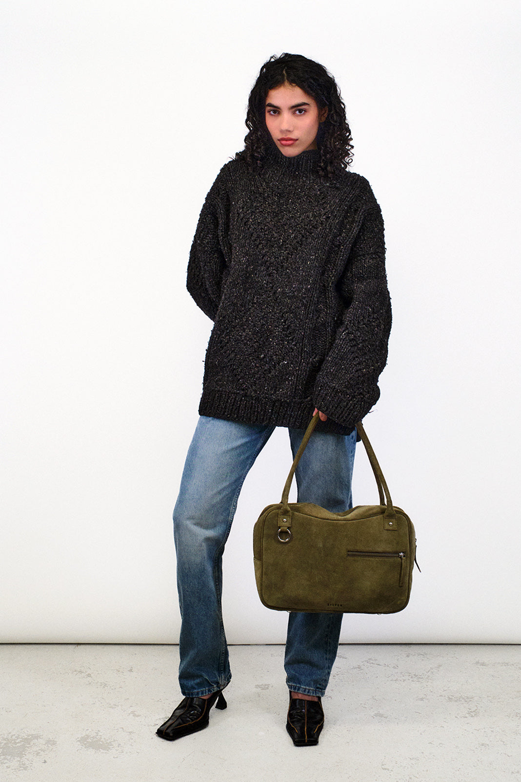THE JANE BAG - SAGE GREEN  - VIA SILFEN STUDIO | Only €149 | NOW AVAILABLE TO SHOP at IAMINHATELOVE 