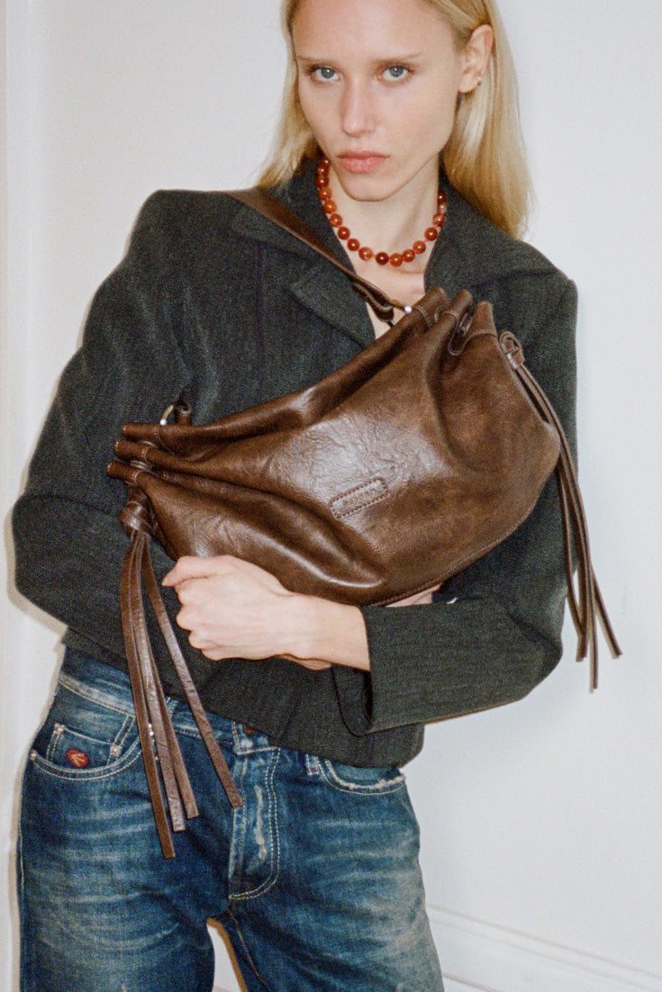 THE IRIS BAG - TIRAMISU  - VIA SILFEN STUDIO | Only €79 | NOW AVAILABLE TO SHOP at IAMINHATELOVE 
