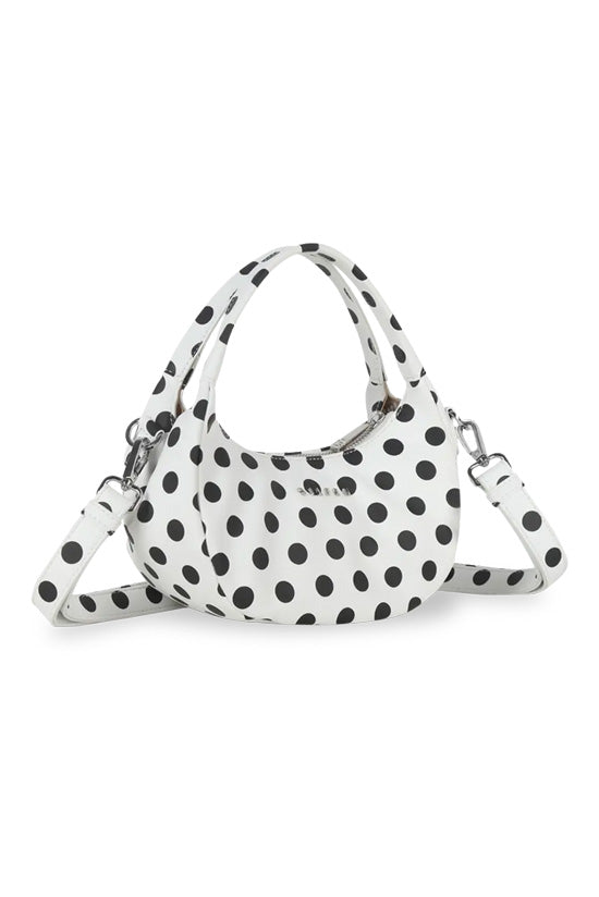 THE MINI MONA HANDBAG IN POLKA DOT  - VIA SILFEN | Only €72 | NOW AVAILABLE TO SHOP at IAMINHATELOVE 