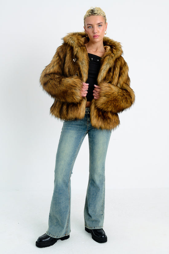 THE JULIA FAUX FUR COAT  - VIA THE RAGGED PRIEST | Only €195 | NOW AVAILABLE TO SHOP at IAMINHATELOVE