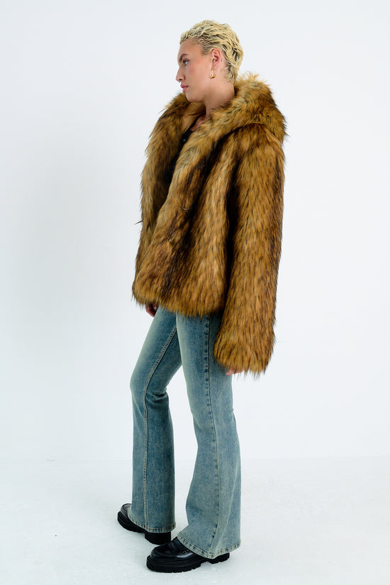 THE JULIA FAUX FUR COAT  - VIA THE RAGGED PRIEST | Only €195 | NOW AVAILABLE TO SHOP at IAMINHATELOVE