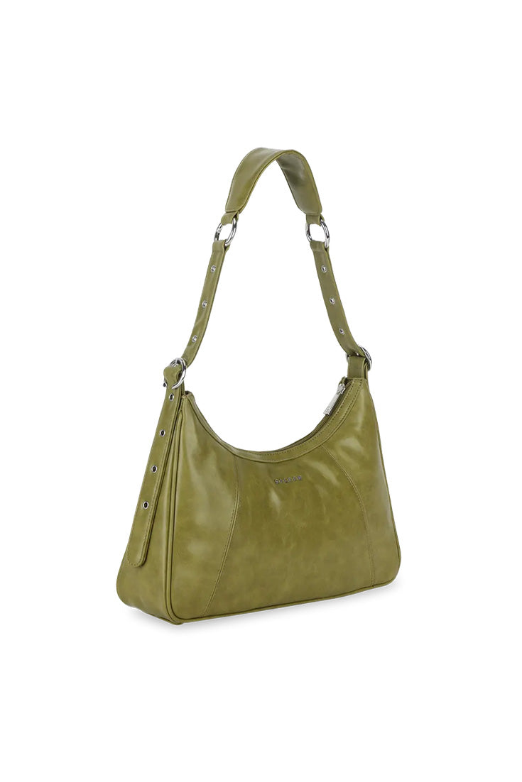 THE FILIPPA CROSSBODY BAG - MOSS GREEN  - VIA SILFEN STUDIO | Only €79 | NOW AVAILABLE TO SHOP at IAMINHATELOVE 