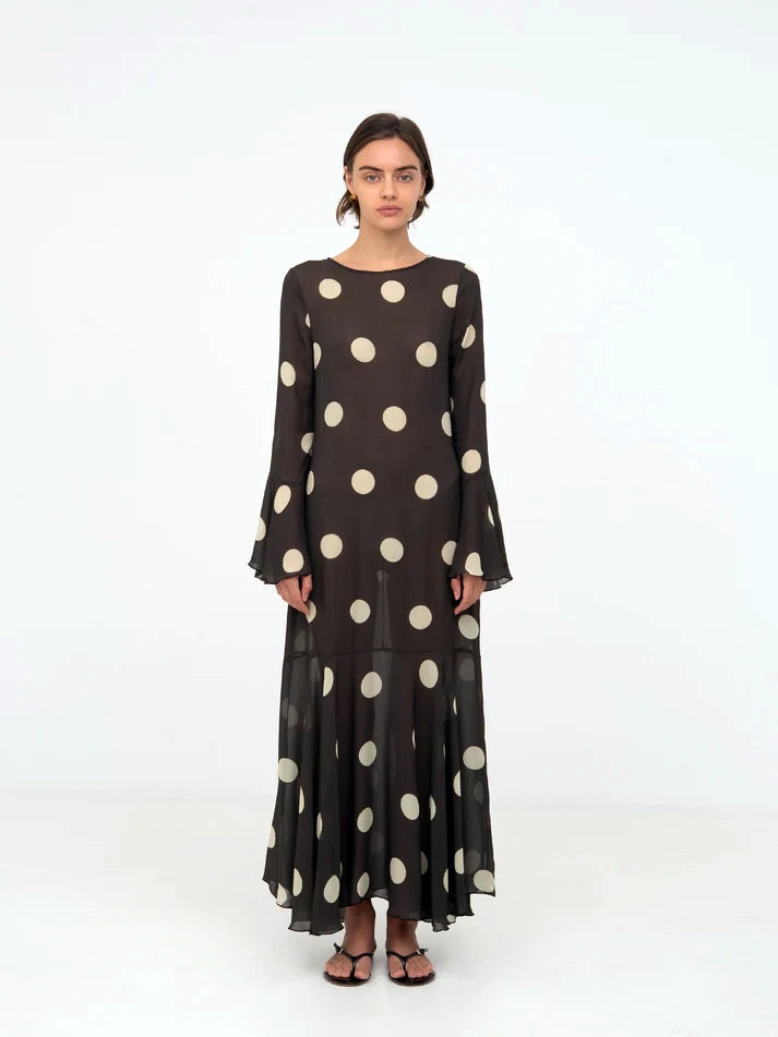 THE JESTER SHEER POLKA DOT DRESS  - VIA CARMEN SAYS | Only €96 | NOW AVAILABLE TO SHOP at IAMINHATELOVE 